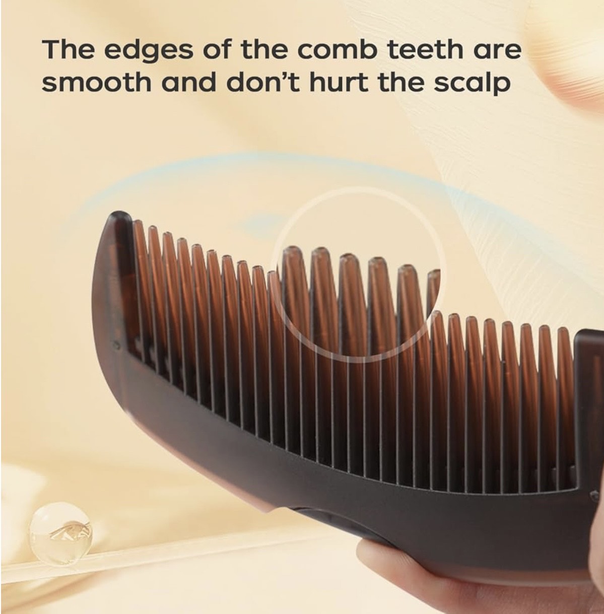 Dandruff Free Press Comb