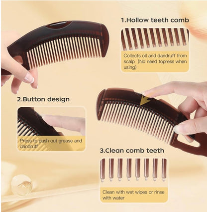 Dandruff Free Press Comb